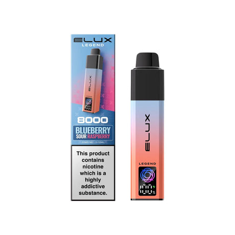 Blueberry_Sour_Raspberry Elux Legend 8000 Pod Kit