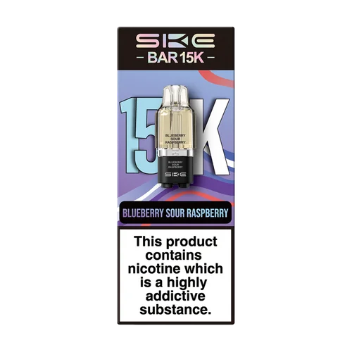 Blueberry Sour Raspberry SKE Bar 15K Prefilled Pods
