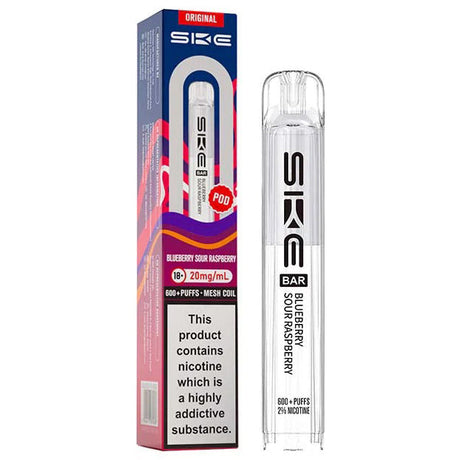 Blueberry Sour Raspberry SKE Bar 600 Prefilled Pods - Vape Universe