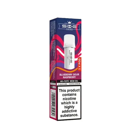 Blueberry Sour Raspberry SKE Crystal Bar 600 Pro Prefilled Pods - Vape Universe