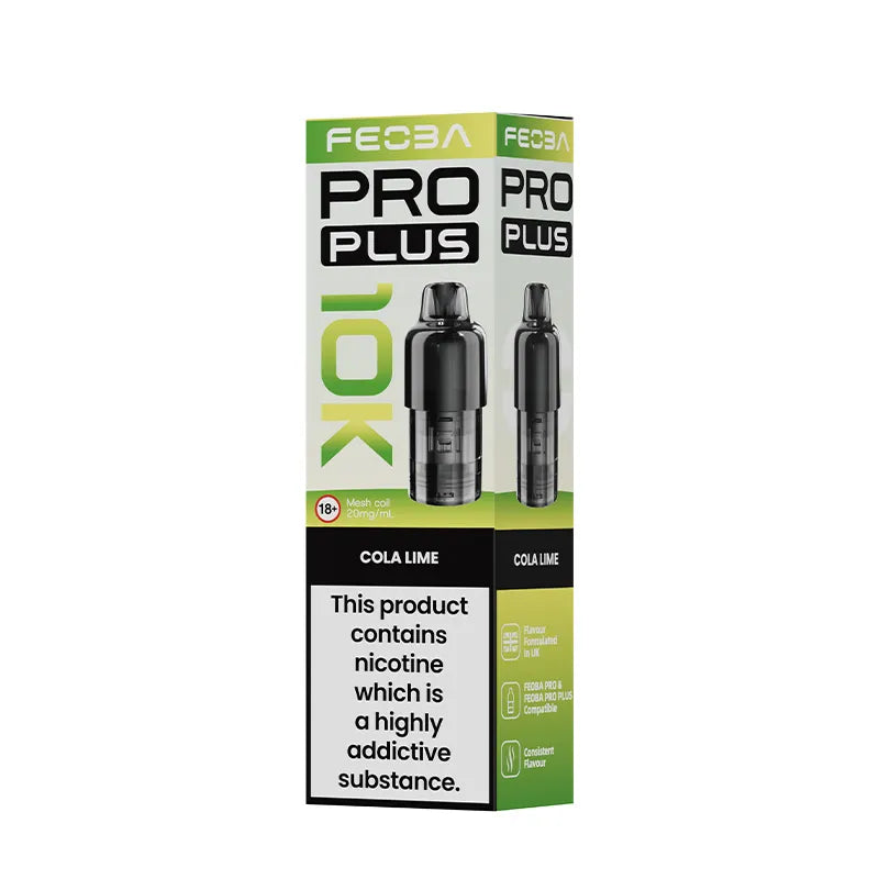 Cola Lime Feoba Pro Plus 10K Prefilled Pods
