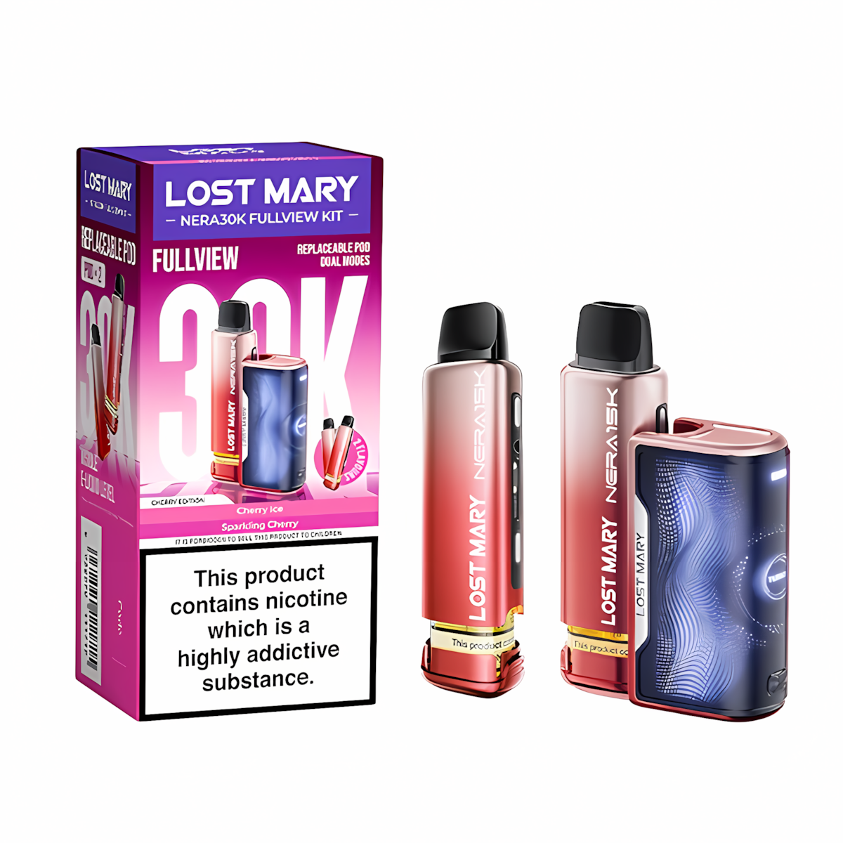 Lost Mary Nera 30K Fullview Pod Kit