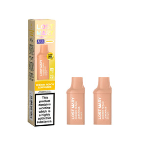 Cherry Peach Lemonade Lost Mary BM600 Prefilled Pods
