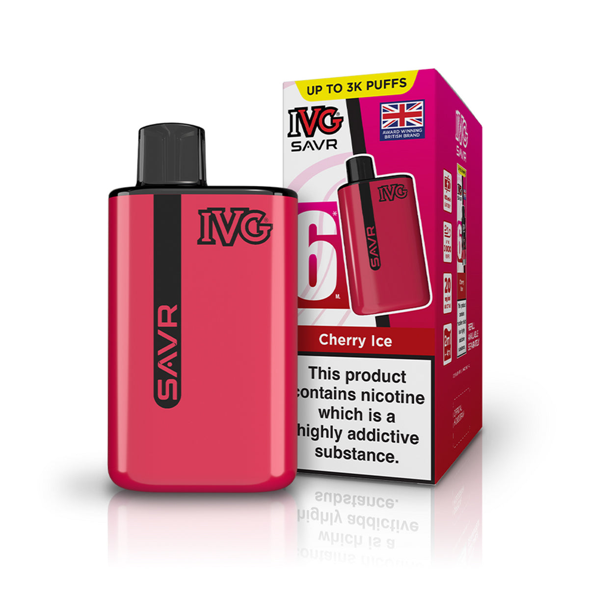 IVG SAVR Prefilled Puffs Vape Pod Kit