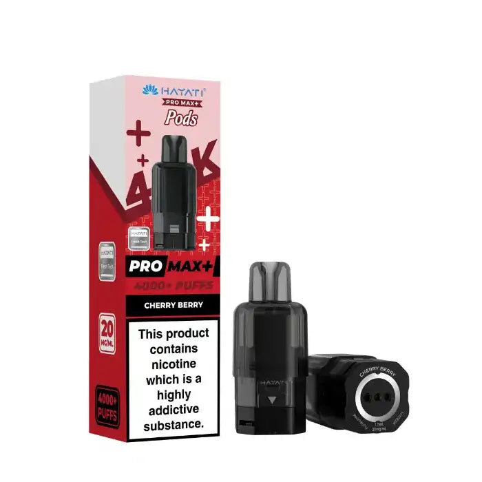 Cherry Berry Hayati Pro Max Plus 4K Refill Pods