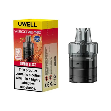 Cherry Blast Uwell Viscore Neo 6K Refill Pack – Vape Universe