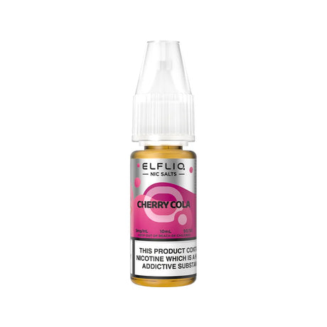 Elf Bar Elfliq Cherry Cola Saltnic Vape Juice 10ml