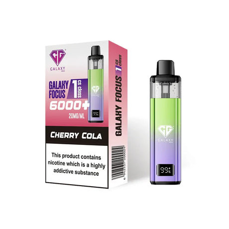 Cherry Cola Crystal Galaxy Focus 1 6000 Prefilled Pod Kit
