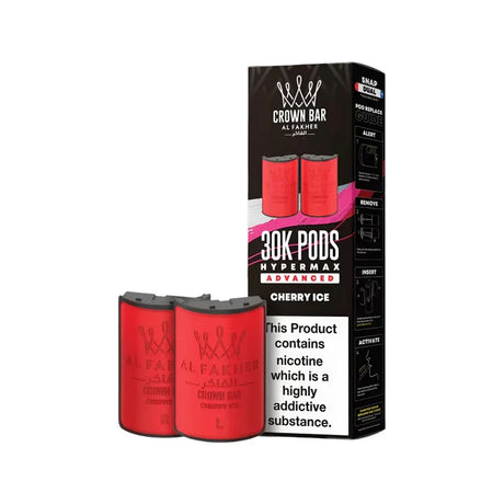 Cherry Ice Al Fakher Hypermax 30K Refill Pack
