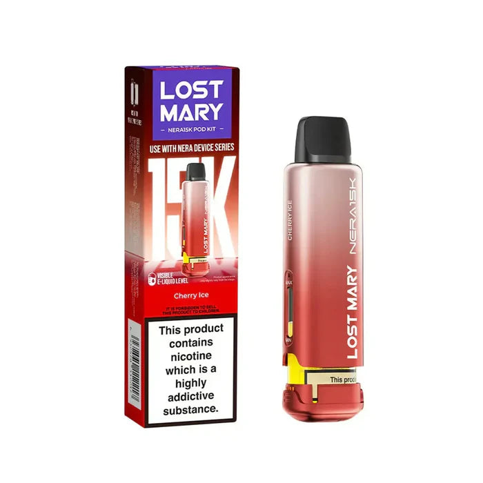 Cherry Ice Lost Mary Nera Fullview Refill Pack - Vape Universe
