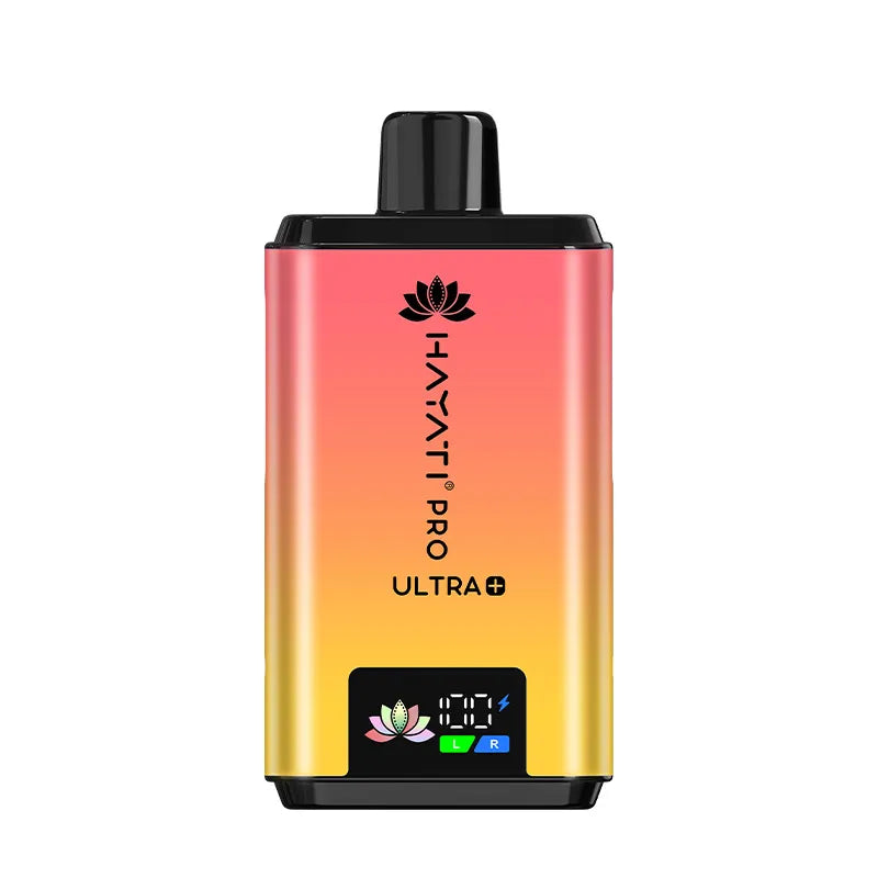 Cherry Ice / Peach Mango Hayati Pro Ultra Plus 25000 Prefilled Pod Kit Vape Universe

