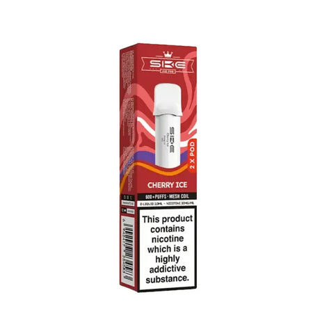 Cherry Ice SKE Crystal Bar 600 Pro Prefilled Pods - Vape Universe