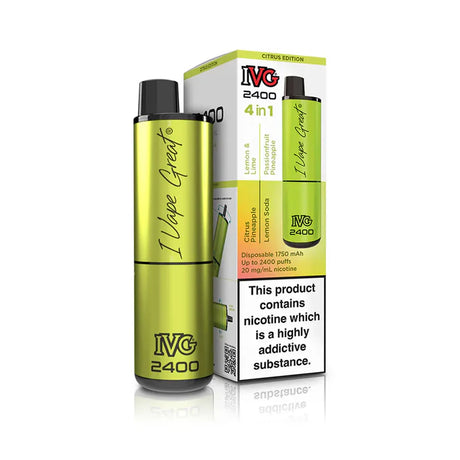 Citrus Edition IVG 2400 Prefilled Pod Kit
