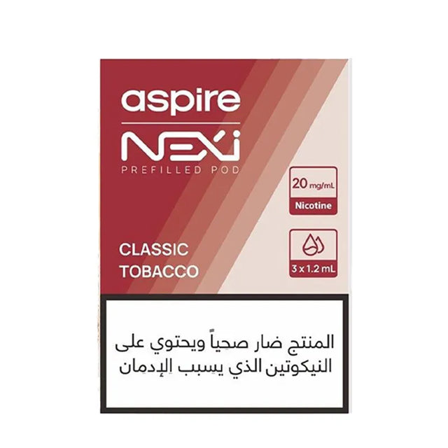 Classic Tobacco Nexi One Pod by Aspire - Vape Universe
