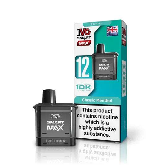 Classic Menthol IVG Smart Max Prefilled Pod

