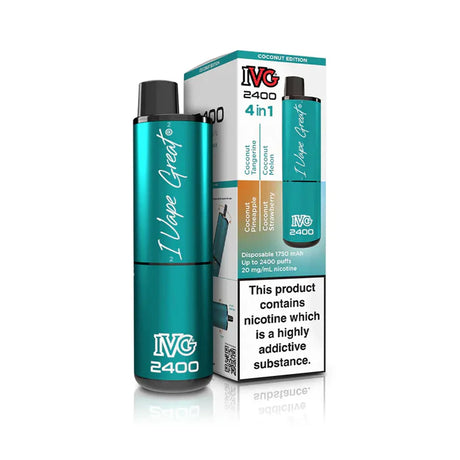 Coconut Edition IVG 2400 Prefilled Pod Kit
