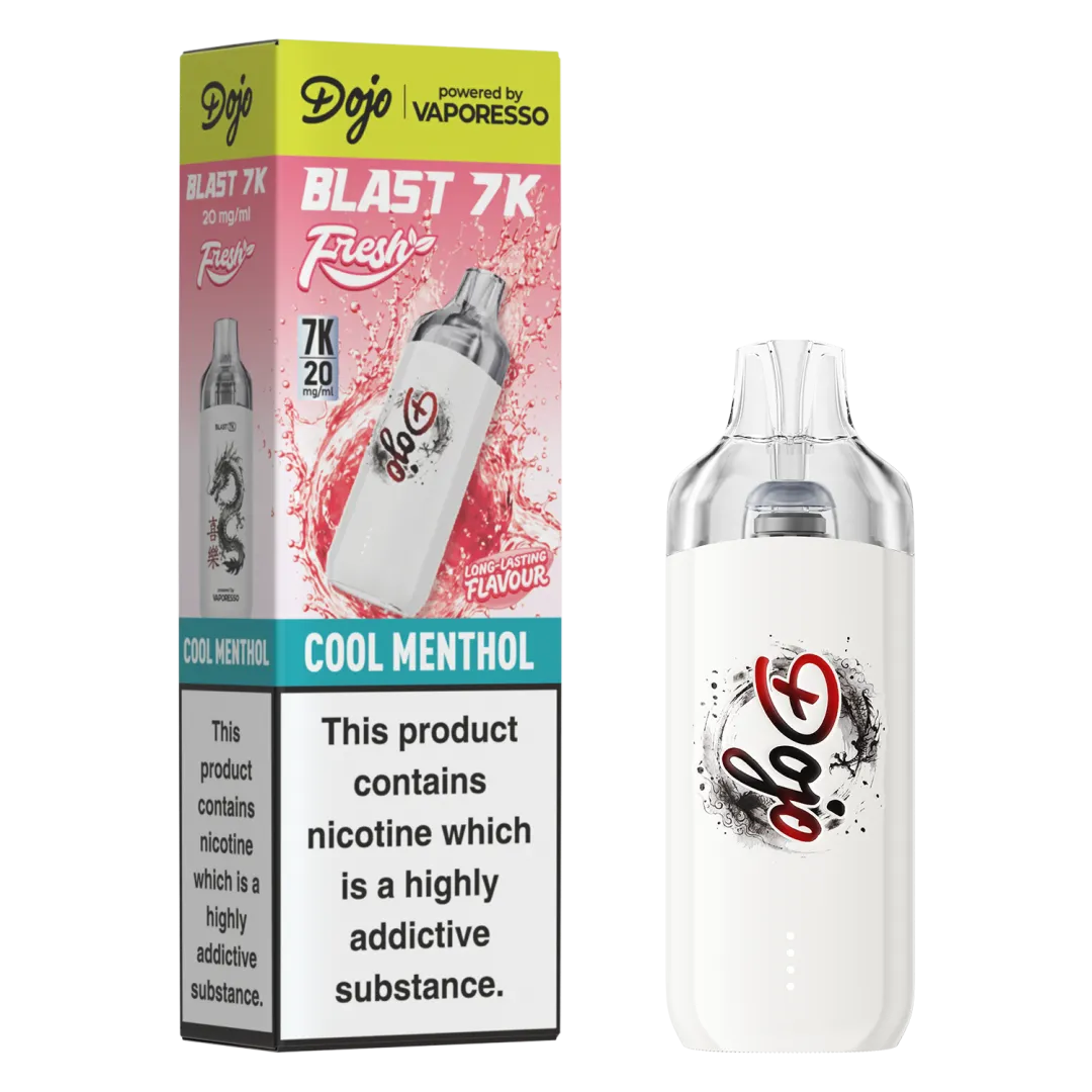Cool Menthol Dojo Blast 7K Fresh Pod Kit Vape Universe