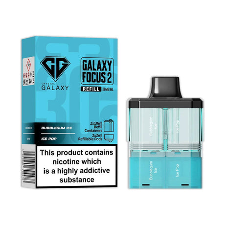 Bubblegum Ice Ice Pop Crystal Galaxy Focus 2 30K Refill Pack
