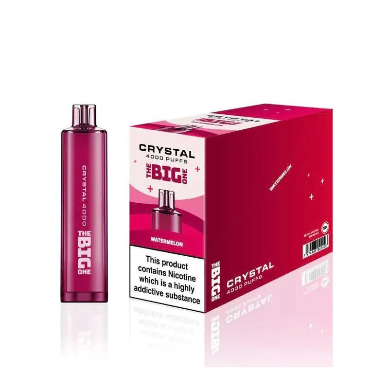 The Big One Crystal 4000 0 Nicotine Disposable Vape