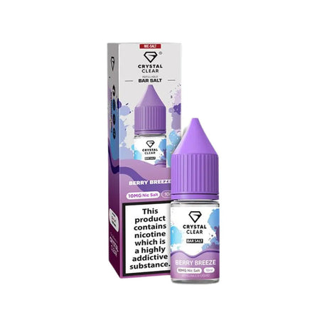 Crystal Clear Berry Breeze Nic Salt e-liquid - 10ml