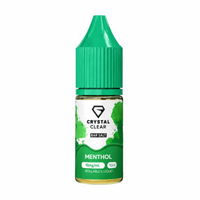 Crystal Clear Menthol Nic Salt E-liquid