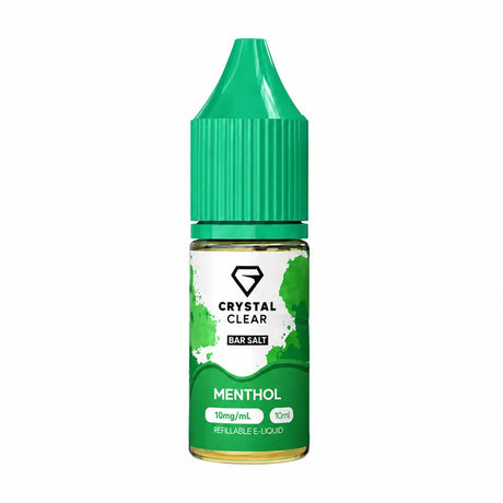Crystal Clear Menthol Nic Salt E-liquid