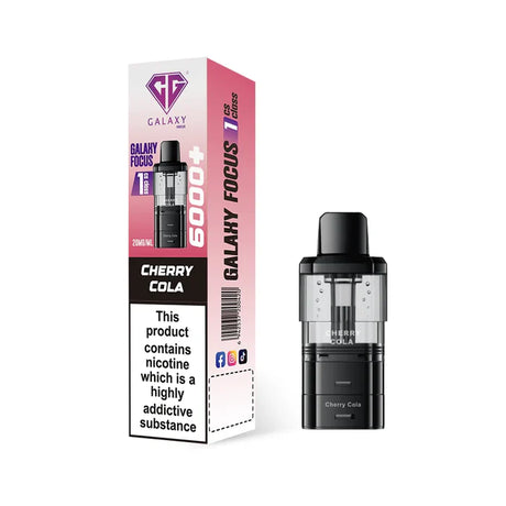 Crystal Galaxy Focus 6k Cherry Cola refill pod