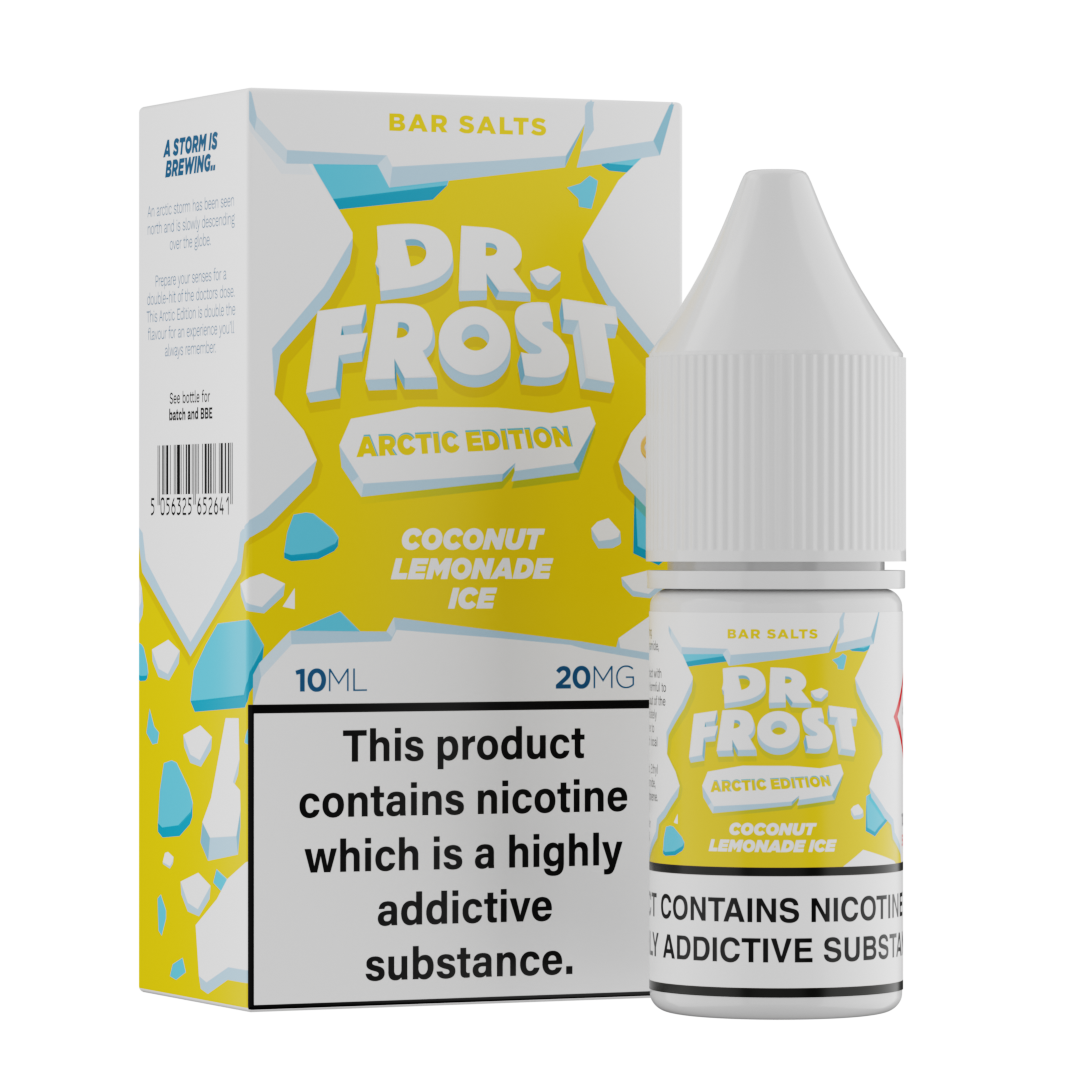 Dr Frost Arctic Edition Coconut Lemonade Ice Nic Salt E-Liquid