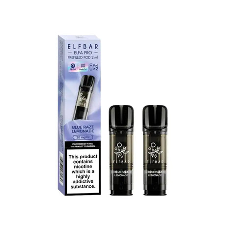 Blue Razz Lemonade Elf Bar Elfa PRO Prefilled Pods
