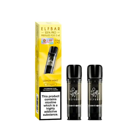 Lemon Mint Elf Bar Elfa PRO Prefilled Pods
