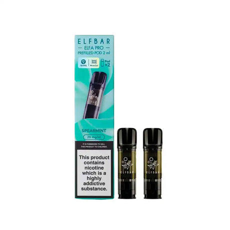 Spearmint Elf Bar Elfa PRO Prefilled Pods
