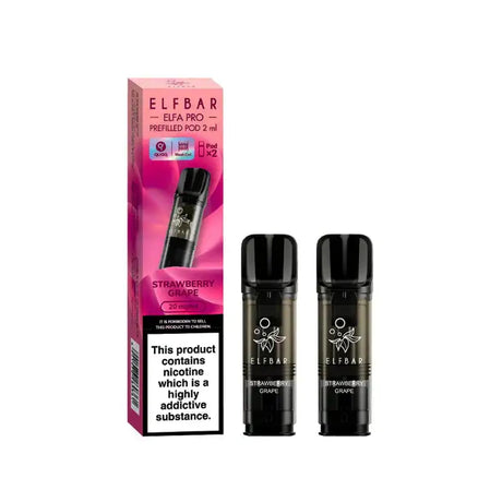 Strawberry Grape Elf Bar Elfa PRO Prefilled Pods
