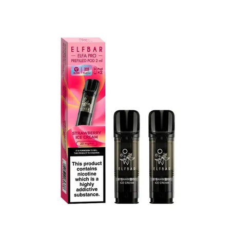 Strawberry ice cream Elf Bar Elfa PRO Prefilled Pods