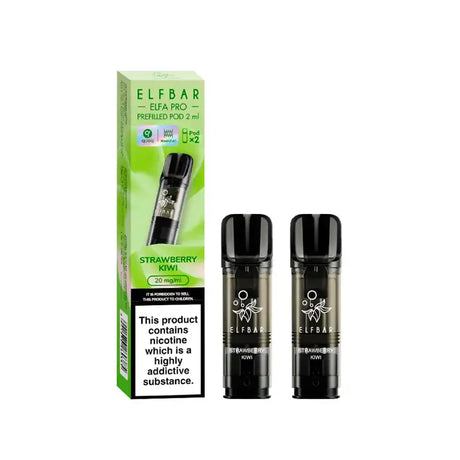 Strawberry Kiwi Elf Bar Elfa PRO Prefilled Pods
