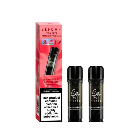 Strawberry Raspberry Elf Bar Elfa PRO Prefilled Pods
