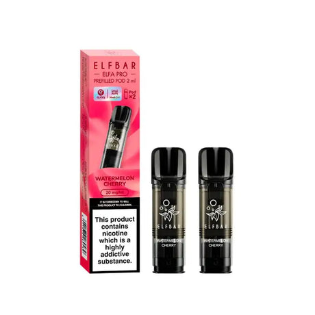 Watermelon Cherry QUAQ Elf Bar Elfa PRO Pods