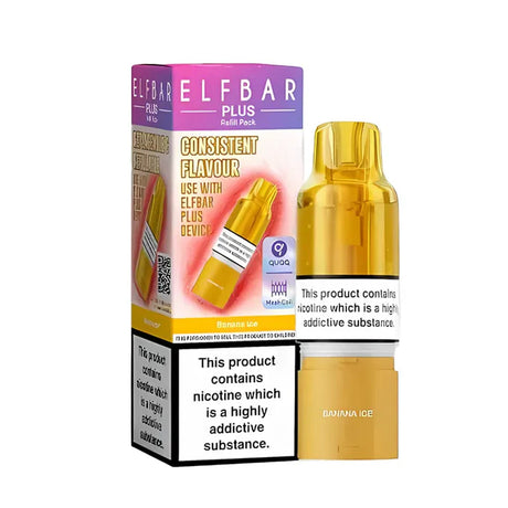 Elf Bar Plus Refill Pods Banana Ice