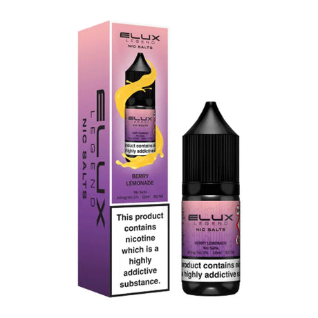 Berry Lemonade Cranberry Elux Legend Nic Salt E-liquid