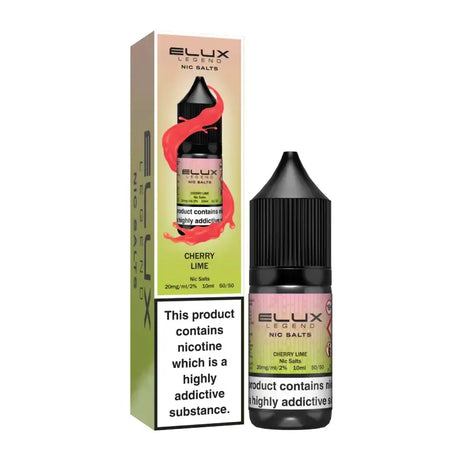 Cherry Lime Elux Legend Nic Salt E-liquid