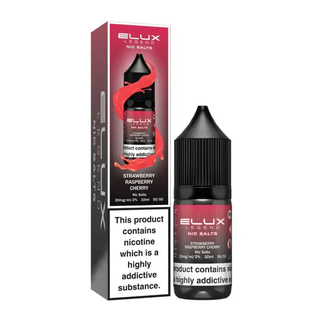 Strawberry Raspberry Cherry Elux Legend Nic Salt E-liquid