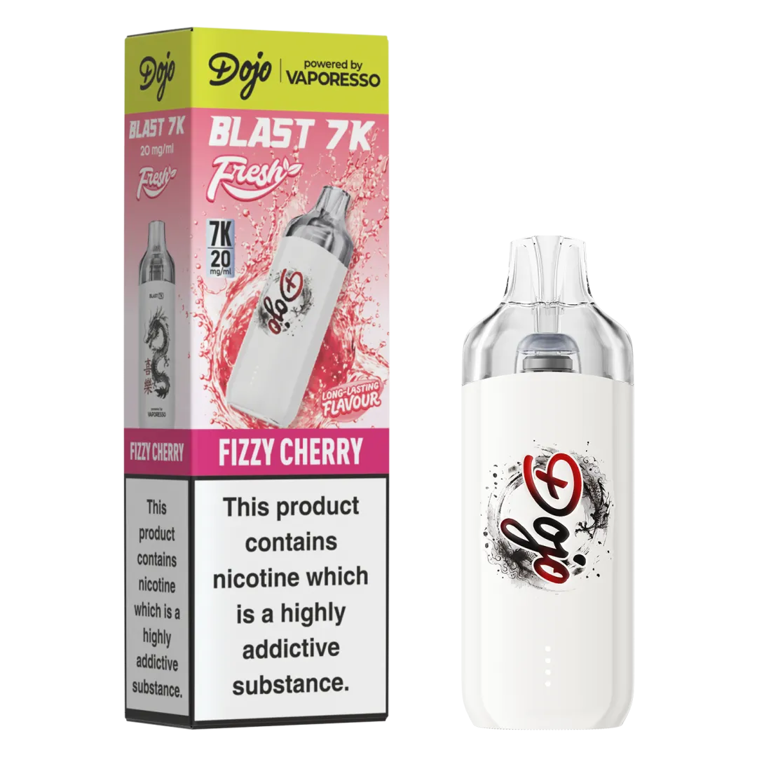 Fizzy Cherry Dojo Blast 7K Fresh Pod Kit Vape Universe