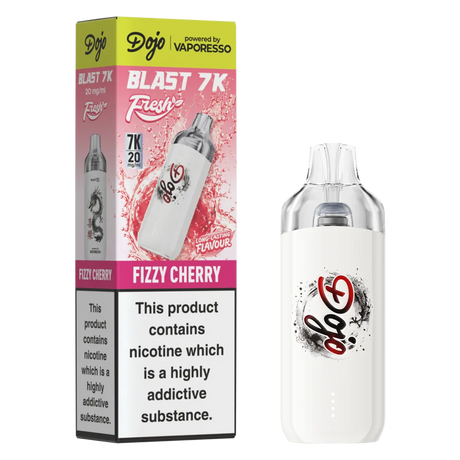 Fizzy Cherry Dojo Blast 7K Fresh Pod Kit Vape Universe
