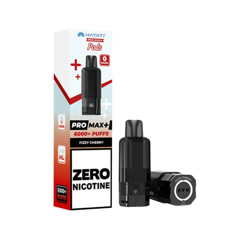 Fizzy Cherry Hayati Pro Max Plus 0 Nicotine Pods Vape Universe
