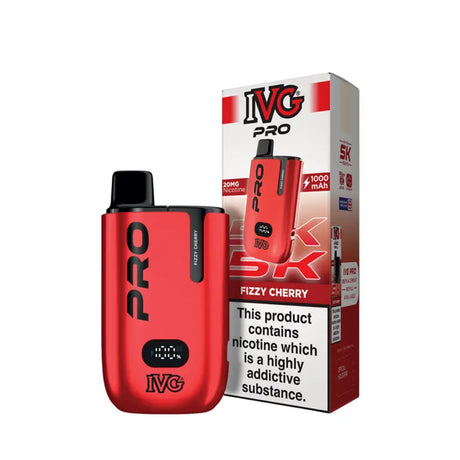 Fizzy Cherry IVG Pro 5K Pod Kit – Vape Universe
