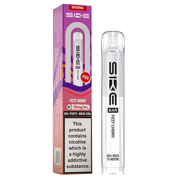 Fizzy Cherry SKE Bar 600 Prefilled Pods - Vape Universe