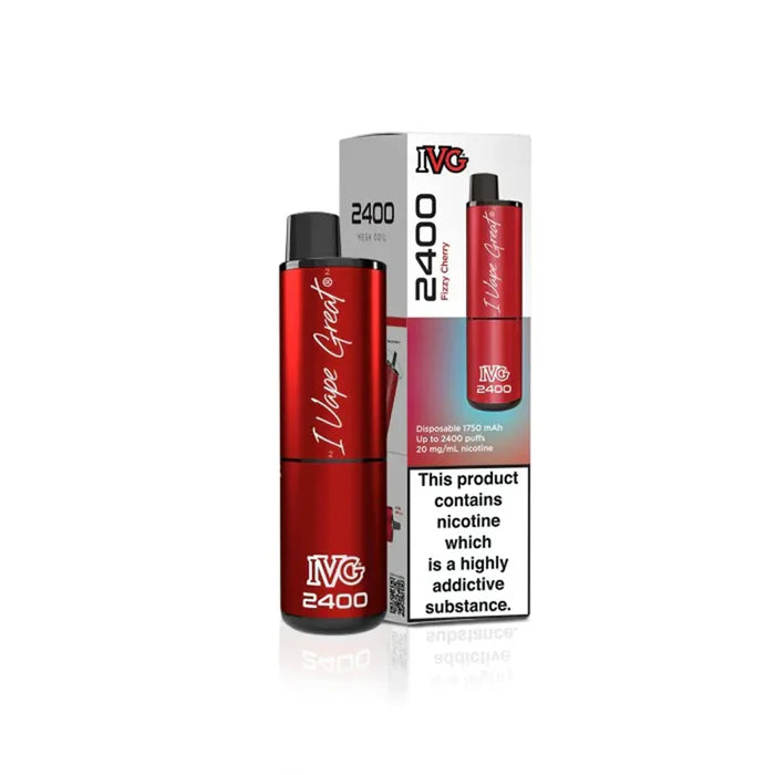  Fizzy cherry IVG 2400 Prefilled Pod Kit
