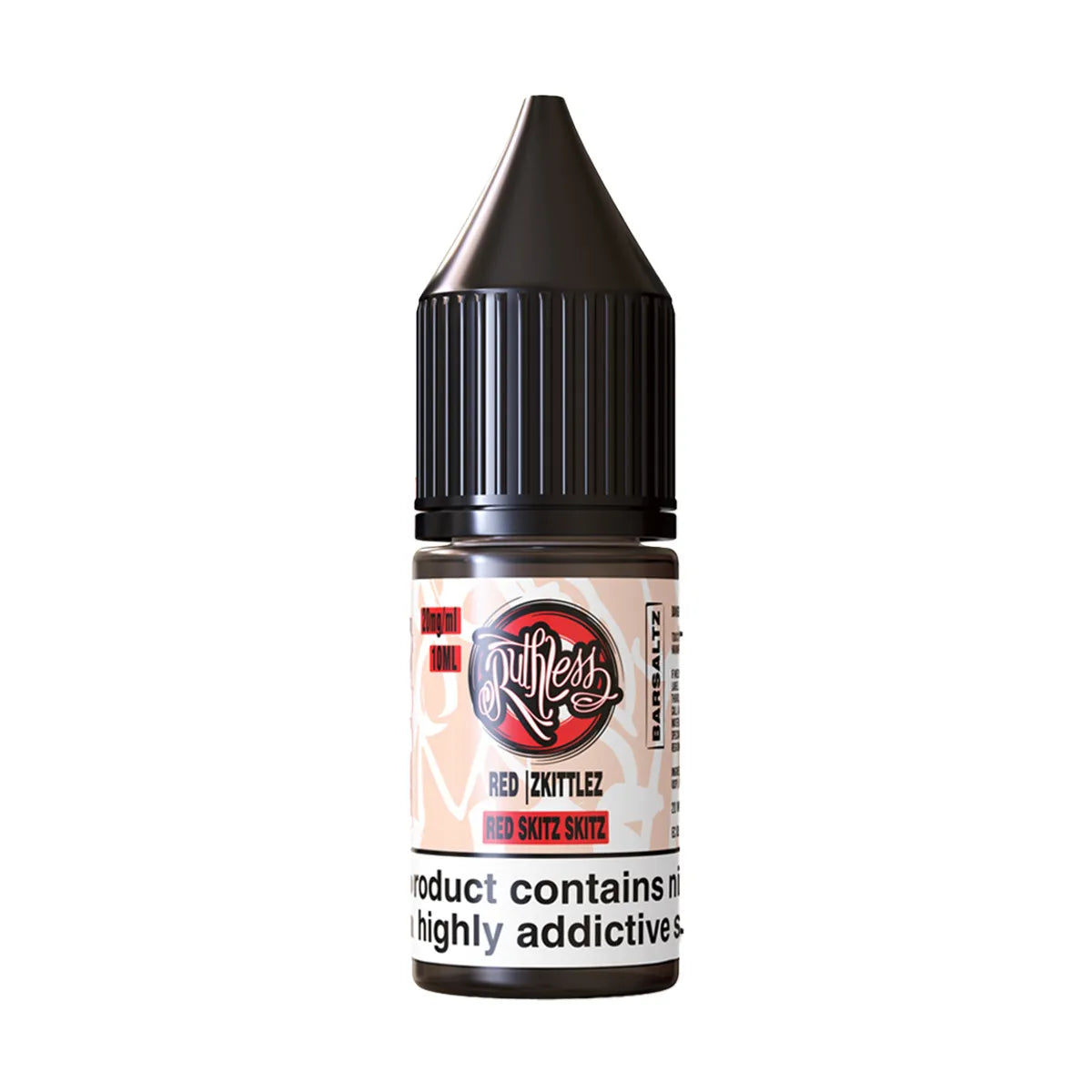 Red Skitz Skitz Ruthless Nic Salt E Liquid - 10ml
