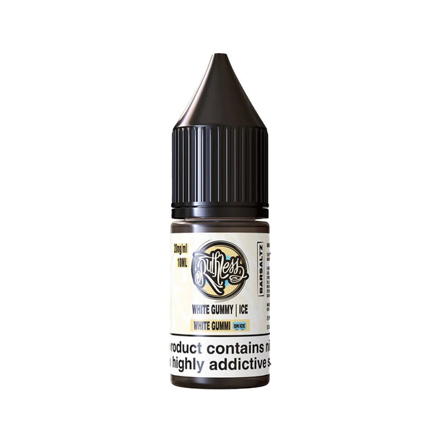 White Gummy On Ice Ruthless Nic Salt E Liquid - 10ml