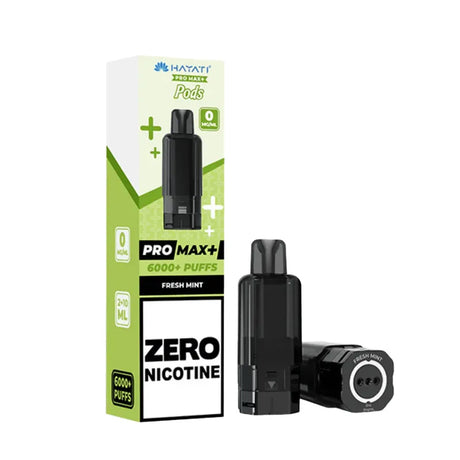 Fresh Mint Hayati Pro Max Plus 0 Nicotine Pods Vape Universe
