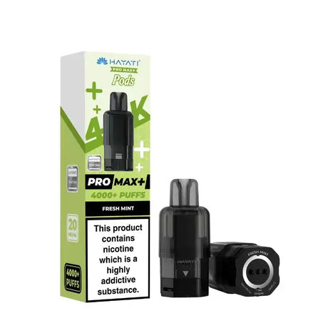 Fresh Mint Hayati Pro Max Plus 4K Refill Pods
